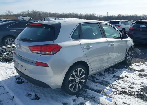 2018 Hyundai Elantra Gt из США, поврежденный, VIN KMHH35LE2JU024806